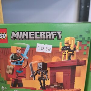 lego minecraft lava battle
