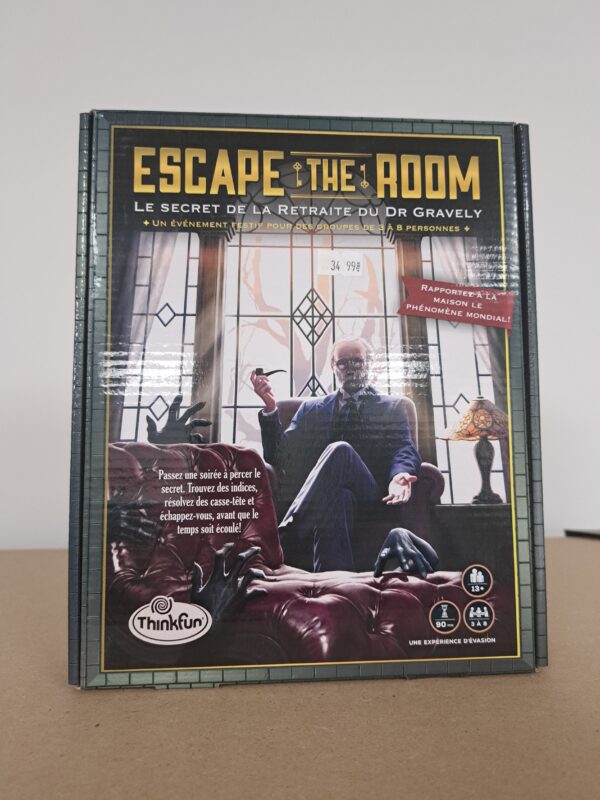 escape the room le secret de la retraite du dr gravely