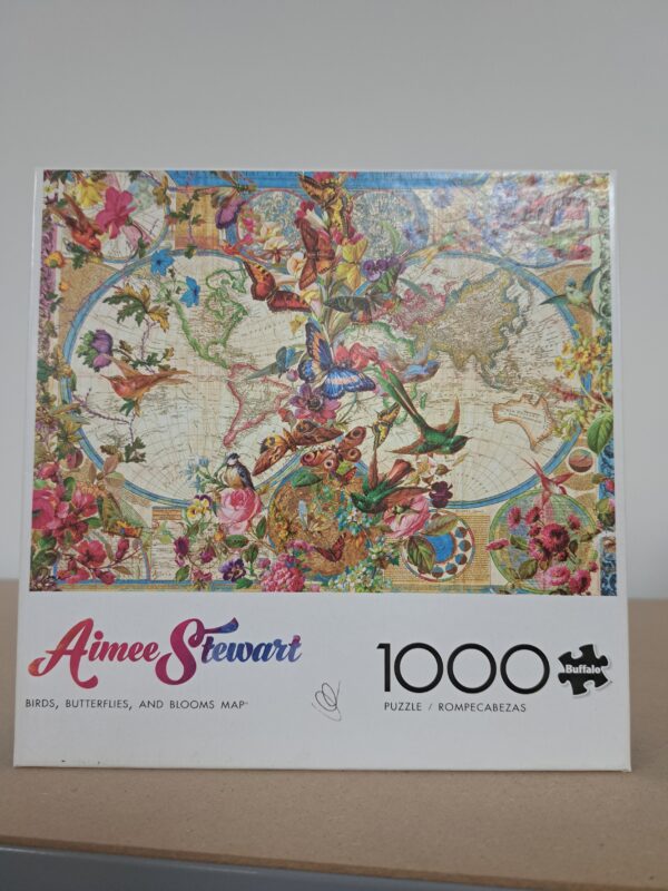 bird butterfly and bloom map 1000 pcs (usagé)